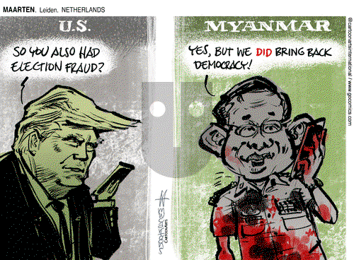 ViewsAsia on Tuesday February 23, 2021 Comic Strip