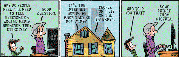 Grand Avenue on Saturday November 21, 2020 Comic Strip