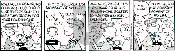 Drabble on Wednesday September 12, 2001 Comic Strip