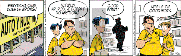 Baldo on Tuesday January 2, 2018 Comic Strip