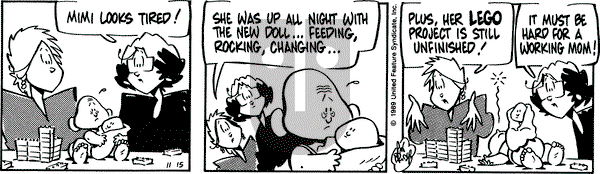Rose is Rose on Wednesday November 15, 1989 Comic Strip