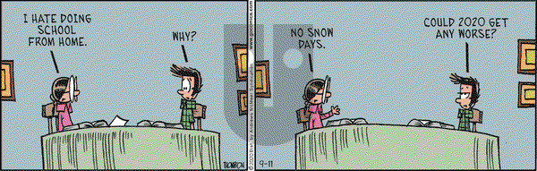 Grand Avenue on Friday September 11, 2020 Comic Strip