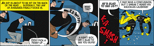Rip Haywire on Friday February 23, 2018 Comic Strip