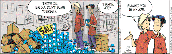 Baldo - Friday February 6, 2009 Comic Strip