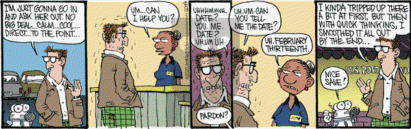 Monty on Thursday February 13, 2020 Comic Strip