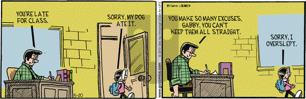 Grand Avenue on Monday May 20, 2013 Comic Strip