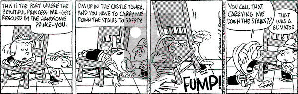 Baby Blues - Thursday March 15, 2001 Comic Strip