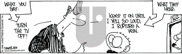 The Buckets on Wednesday August 19, 1998 Comic Strip