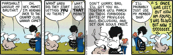 DeFlocked on Tuesday August 9, 2011 Comic Strip