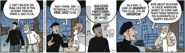 Alley Oop - Monday October 3, 2022 Comic Strip