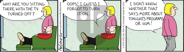 The Born Loser on Friday January 29, 2016 Comic Strip