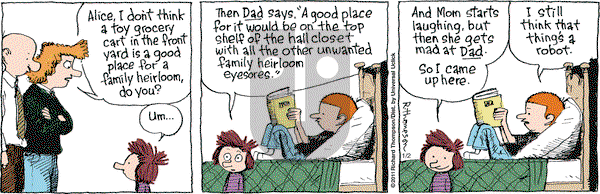 Cul de Sac on Saturday January 2, 2016 Comic Strip