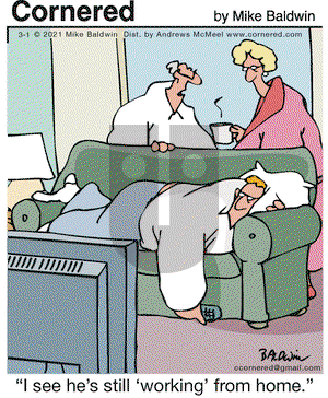 Cornered on Monday March 1, 2021 Comic Strip