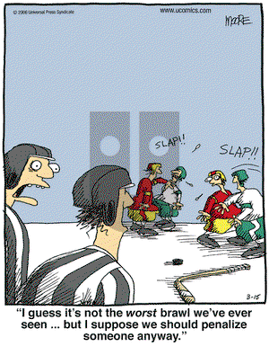 In the Bleachers on Wednesday March 15, 2006 Comic Strip