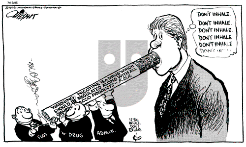 Pat Oliphant on Thursday July 13, 1995 Comic Strip