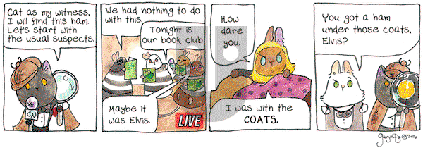 Breaking Cat News on Wednesday August 10, 2016 Comic Strip