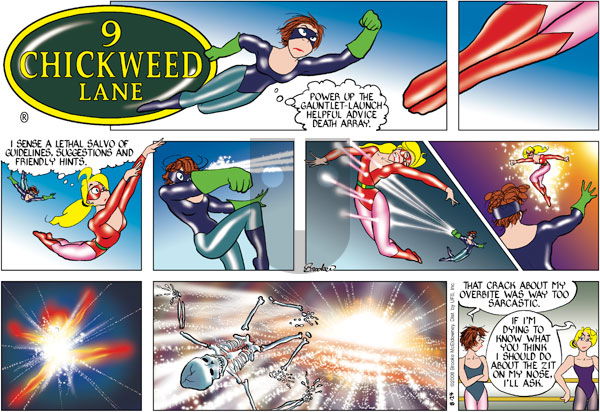 9 Chickweed Lane on Sunday August 24, 2008 Comic Strip