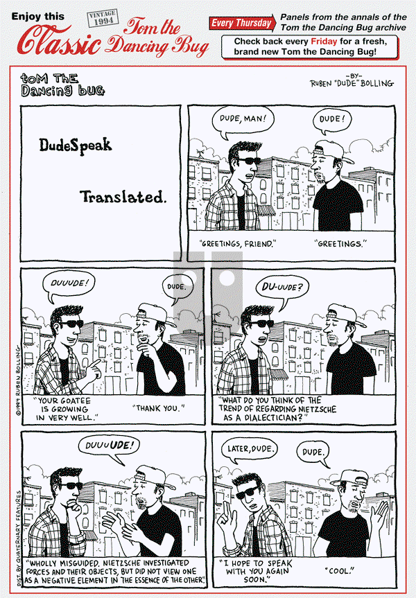 Tom the Dancing Bug on Thursday July 9, 2020 Comic Strip