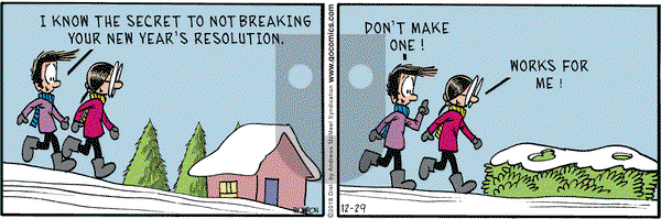 Grand Avenue on Saturday December 29, 2018 Comic Strip