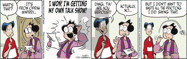 Baldo on Tuesday July 28, 2015 Comic Strip