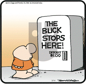 Ziggy on Wednesday March 14, 2012 Comic Strip