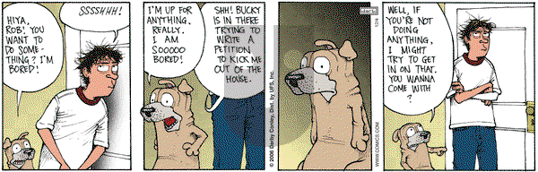Get Fuzzy on Monday December 4, 2006 Comic Strip