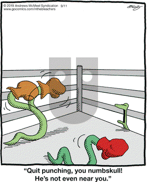 In the Bleachers on Wednesday September 11, 2019 Comic Strip