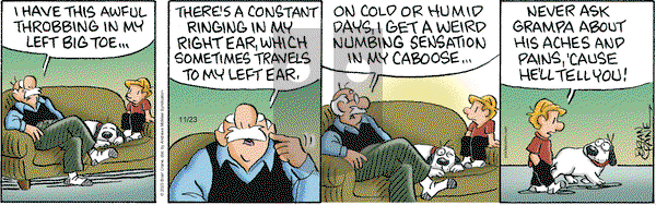 Pickles - Thursday November 23, 2023 Comic Strip