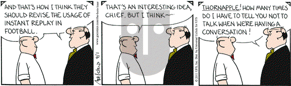 The Born Loser on Thursday September 1, 2011 Comic Strip