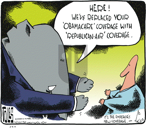 Tom Toles on Thursday March 9, 2017 Comic Strip