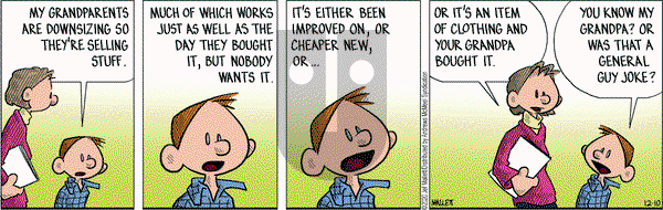Frazz on Thursday December 10, 2020 Comic Strip