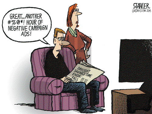 Jeff Stahler on Wednesday October 29, 2014 Comic Strip