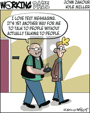 Working Daze on Monday October 9, 2006 Comic Strip