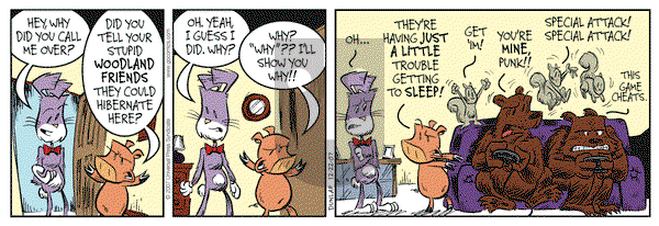 Ink Pen on Saturday December 22, 2007 Comic Strip