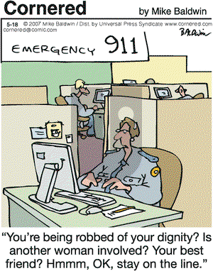 Cornered on Friday May 18, 2007 Comic Strip