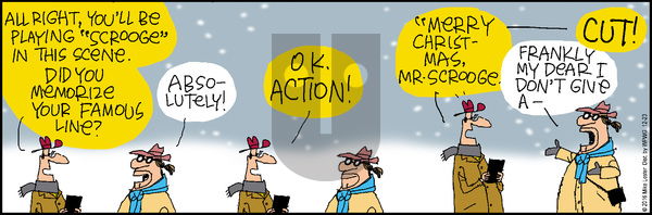 Mike du Jour - Friday December 23, 2016 Comic Strip