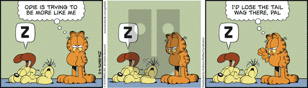 Garfield on Wednesday April 3, 2019 Comic Strip