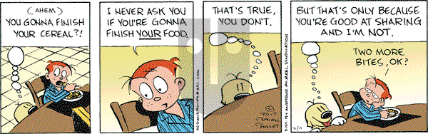 Red and Rover on Saturday February 11, 2017 Comic Strip