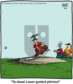 In the Bleachers on Wednesday April 20, 2011 Comic Strip