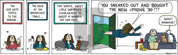 Cathy Classics on Monday August 4, 2008 Comic Strip