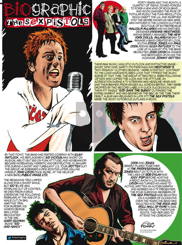 Biographic on Sunday August 9, 2015 Comic Strip