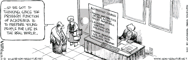 Non Sequitur on Wednesday February 16, 2000 Comic Strip