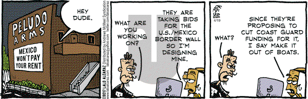 La Cucaracha on Wednesday April 19, 2017 Comic Strip