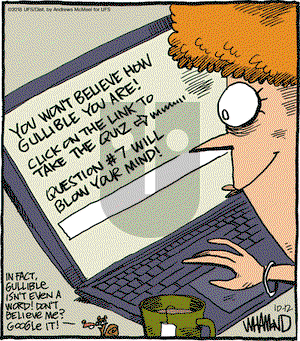 Reality Check on Friday October 12, 2018 Comic Strip