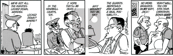 Doonesbury on Saturday November 14, 1987 Comic Strip