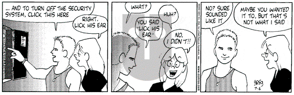 Luann on Thursday July 6, 2000 Comic Strip
