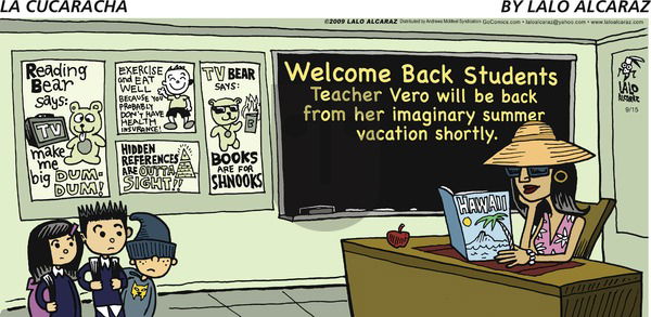 La Cucaracha on Sunday September 15, 2019 Comic Strip