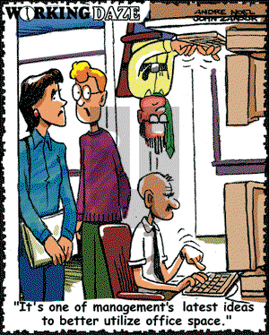 Working Daze - Monday February 11, 2002 Comic Strip
