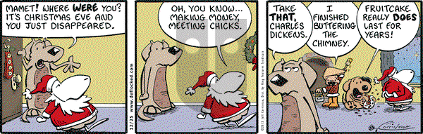 DeFlocked on Wednesday December 25, 2013 Comic Strip