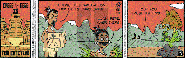 La Cucaracha on Monday July 30, 2018 Comic Strip